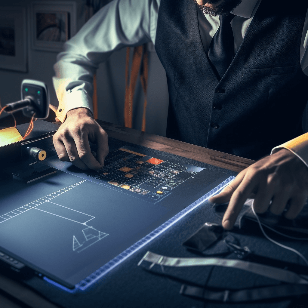 Illustration for custom tailored websites and portals